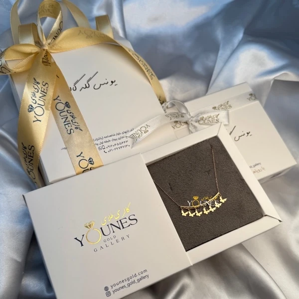 گردنبند پروانه ای طلا